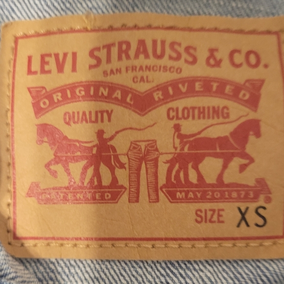 Levis Trucker Jean Jacket Size XS - Picture 3 of 3